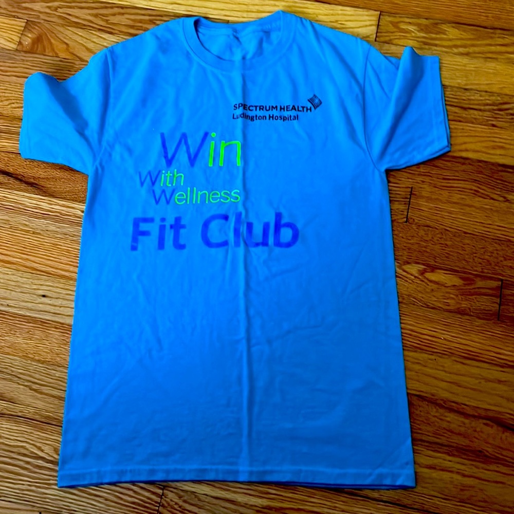Win with wellness fit club t-shirt, worn but sadly grew out of .